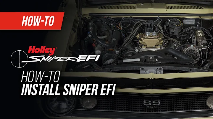 Holley How To: Install Sniper EFI