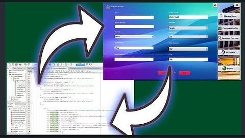 #12 Java Backend Code for Customer Checkin Page in Hotel Management System Project in Java NetBeans