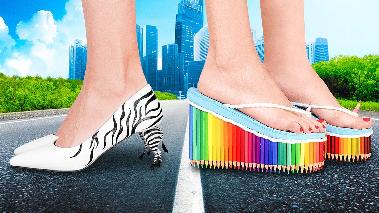 YOUR SHOES NEVER LOOK SO GREAT! 30+ FUNNY BRIGHT IDEAS FOR YOUR SHOES
