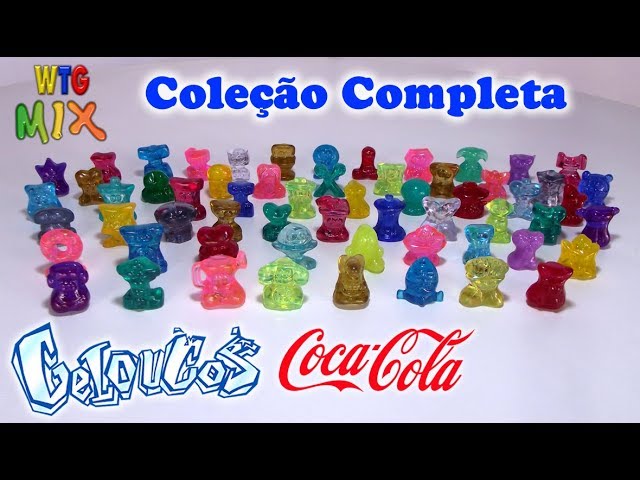Coleção Completa Geloucos Rockeiros Coca-Cola - 1998 #Nostalgia 