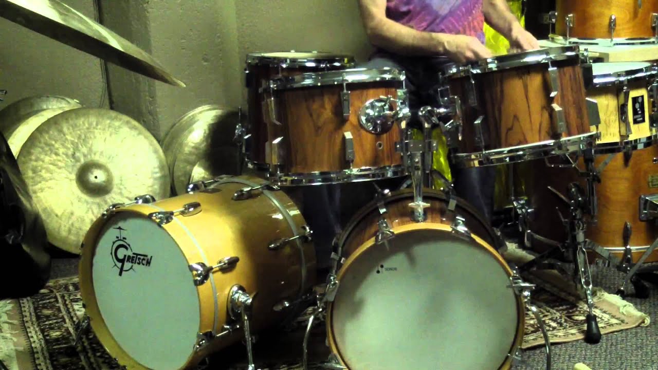 Sonor and Gretsch 16" Bass Drums etc. YouTube