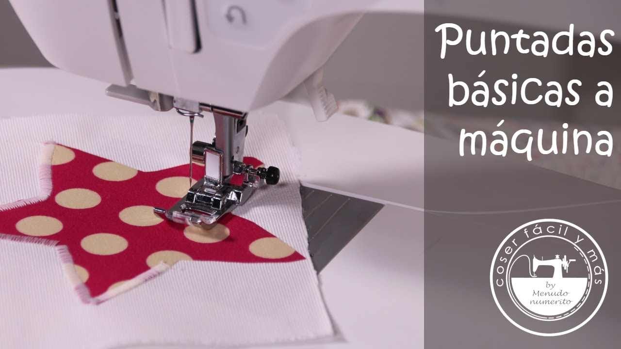 agradable Tratamiento Preferencial sólido Puntadas básicas para coser a máquina - YouTube