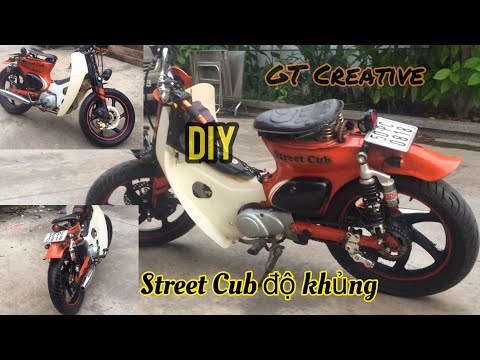 DIY #170 | Review GT Creative Độ Street Cub kiểng đẹp / Super Cub độ thắng đĩa phuộc giò gà