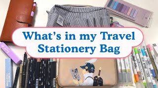 What's in my Travel Stationery Bag