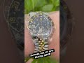 Rolex GMT Master 16753 Steel-Gold Summer Wristroll #shorts #rolex