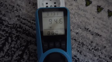 Laptop Power consumption measurement while Rendering a video (Lenovo Legion 5 Pro, ~95W)