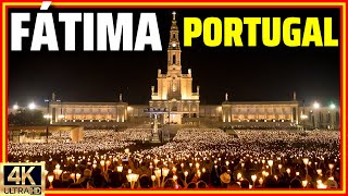 Священное шествие при свечах в Фатиме, Португалия.