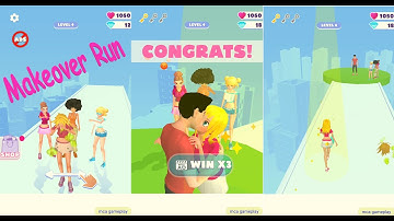 Makeover Run Gameplay All Levels (Android, iOS)  #1