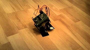 robot, avr, atmega, 6 servo, biped