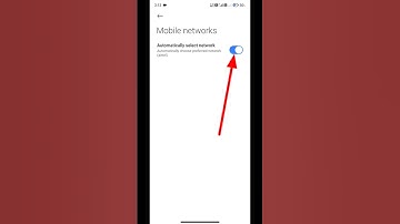 How to change network automatically in mobile #shorts