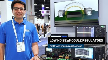 Low Noise µModule Regulators for RF and Imaging Applications