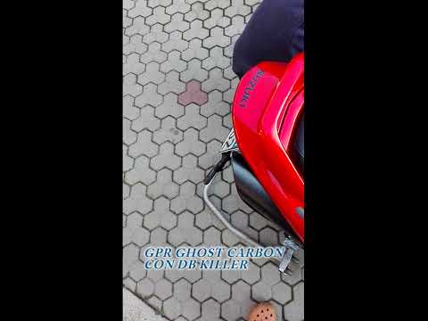 Gpr Ghost Carbon con db killer Suzuki Gsr 600 // Gpr Exhaust system