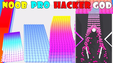 NOOB vs PRO vs HACKER vs GOD - Canvas Run