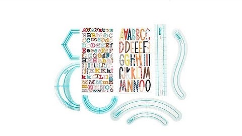 American Crafts Thickers Alignment Guide Bundle