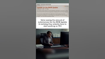 Valve seeing the MVM Update response 😳 (TF2 meme)