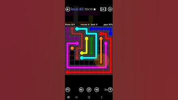How To Solve Flow Free 10x10 Mania Level 85 Hard Board Walk Through Solution Walkthrough