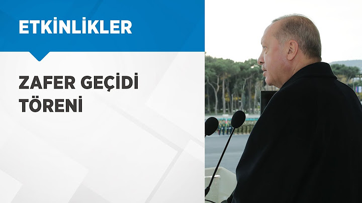 Cumhurbaşkanımız Erdoğan, Azerbaycan Zafer Geçidi Töreni’nde konuştu