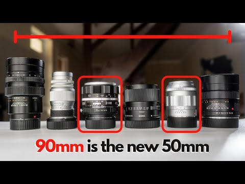 🔴 90mm Lenses