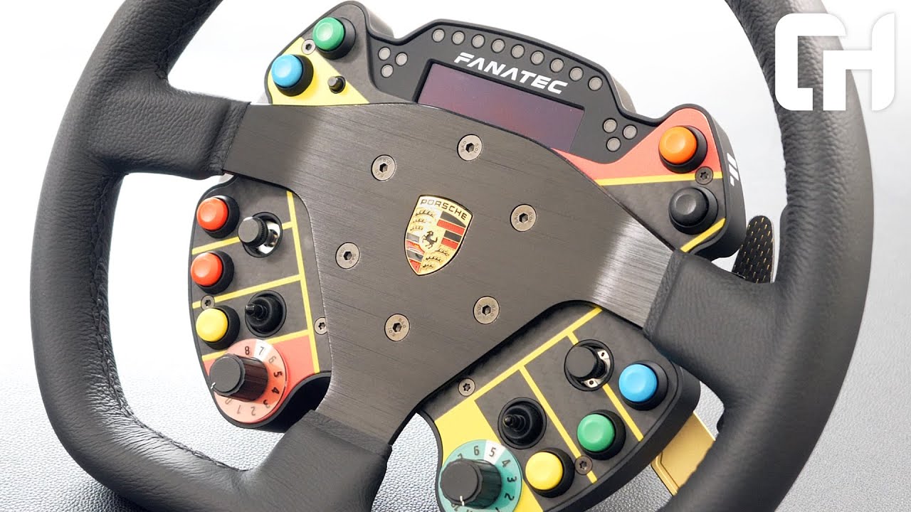 FANATEC PODIUM STEERING WHEEL PORSCHE-