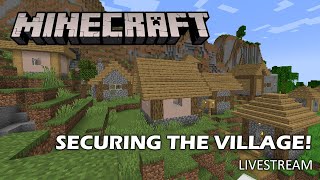 [Minecraft] part 2 - We gotta protect this village!
