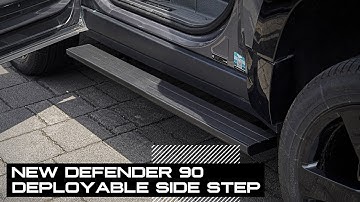 New Design Deployable Running boards for New Land Rover Defender L663 2020-2023