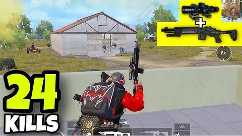 FULL AUTO MK14 + 8X SCOPE NO RECOIL!!! | PUBG MOBILE