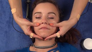 Gentle Face Massage and Tapping ASMR