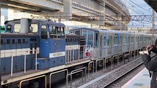 根岸駅-1（4000形66編成、神奈川臨海鉄道へ入線する）