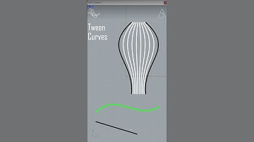 Tween Curves - Rhino Tutorial