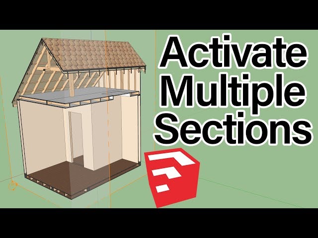 How to Activate Multiple Section Planes in SketchUp class=