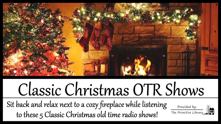 Classic Christmas Old Time Radio Shows, Holiday Inn, Holiday Background Fireplace, Christmas Carol