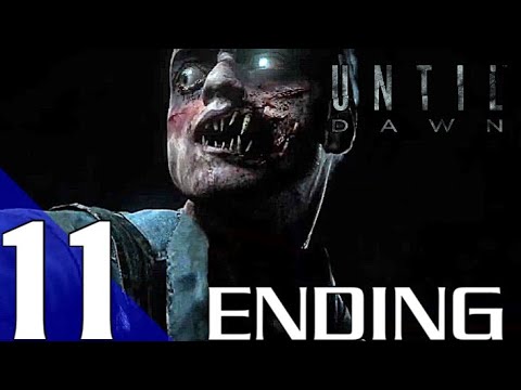 until-dawn-walkthrough-gameplay-part-11-ending-wendigo-josh-full