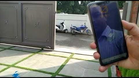 Sliding Gate Automation With Mobile Phone