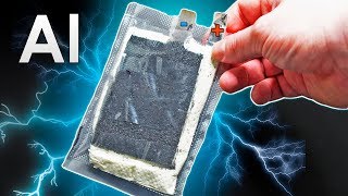 Making a BATTERY From ALUMINIUM FOIL!