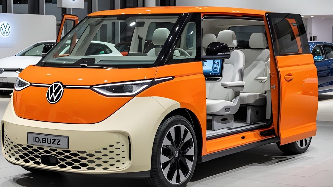 🚐⚡ Volkswagen ID.Buzz 2026 Review – The Electric Van That Brings Back