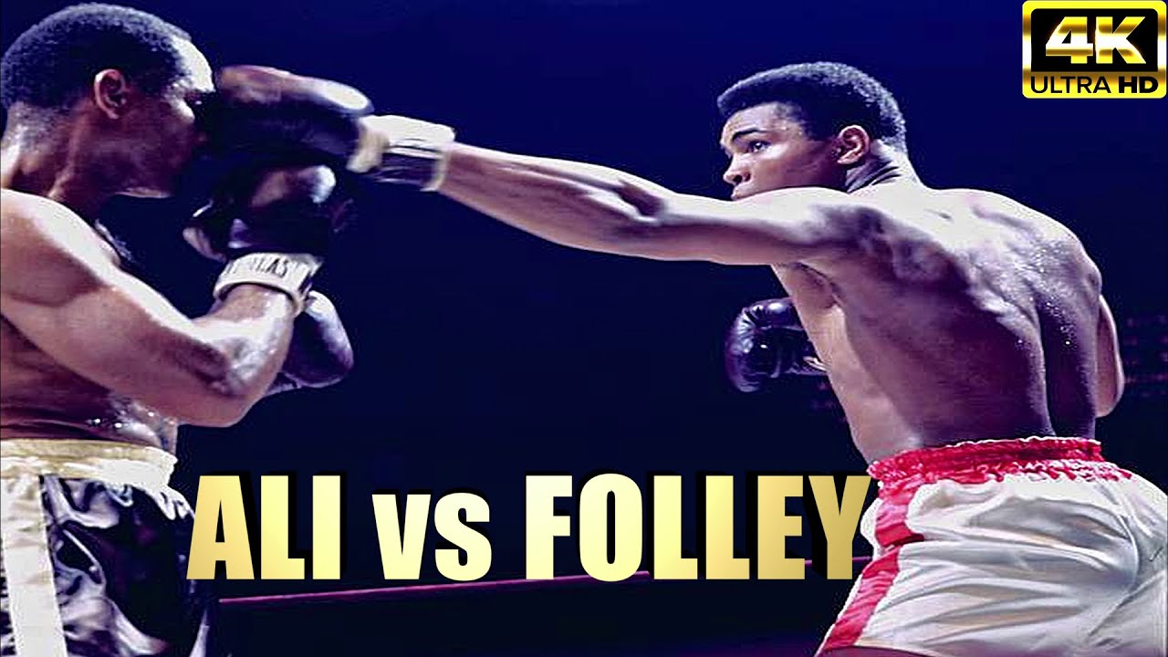 Muhammad Ali vs Zora Folley KNOCKOUT Highlights Boxing Fight 4K