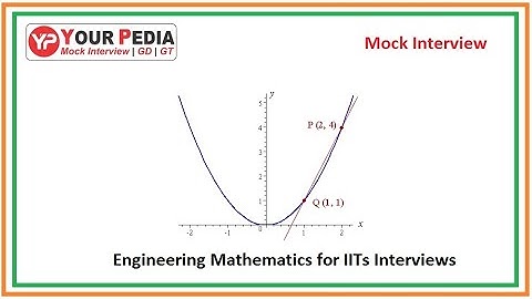 Mathematics interview questions for IITs | Mathematics Mock Interview for IITs |  Instrumentation