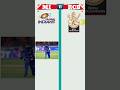 Mi vs RCB❓ cricket comparison video #shorts #cricket #ipl #mi