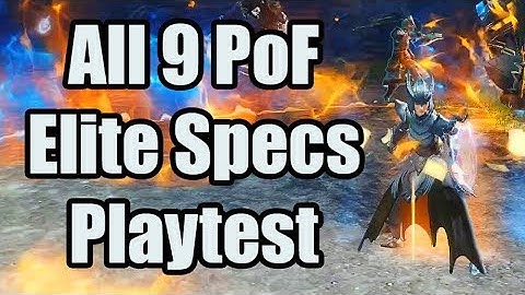 RAW Elite Specialization Playtest Footage | Guild Wars 2 Path of Fire