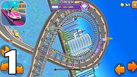 Trill Rush Theme Park - Gameplay iOS Walkthrough Part 1 - All Levels Android Game