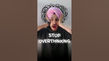 ✋️Stop Overthinking in 30 Seconds. #overthinking #selfhelp #motivation