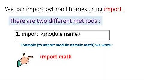 #shorts #How to import Python module or libraries in your Program [By Sangeeta M Chauhan]  #Shorts
