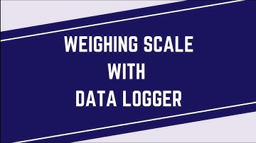 Electronic weighing scale📊 with data logger💢