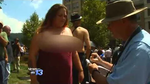 Topless Rally Back in Asheville