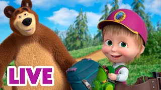 🔴 LIVE 👧🐻 Masha e o Urso 🌻 As aventuras começam! ☀️😁 Masha and the Bear LIVE