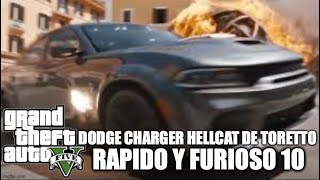 Domina las calles con el Fast & Furious Dodge Charger SRT Hellcat