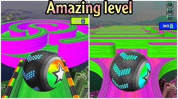 Going balls gameplay level 1994 - playing with original (star) ball - happy video colors