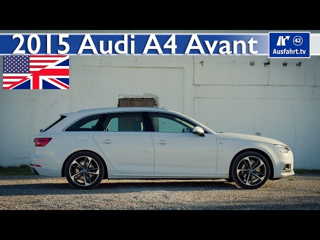 Audi A4 2015 B9 Sedan (2015 - 2019) reviews, technical data, prices