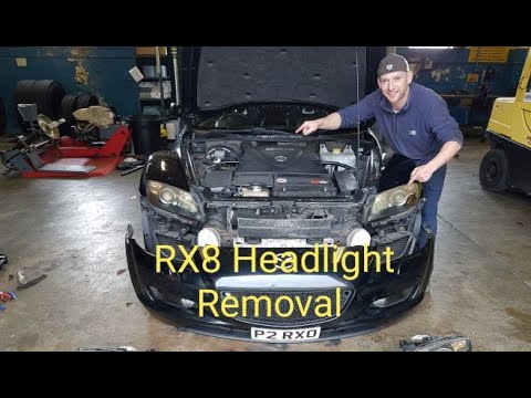 माज़दा RX8 हेडलाइट्स कैसे बदलें