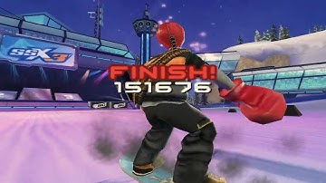 Nate - All Peak 1 Showoff Events - SSX 3 (HD)